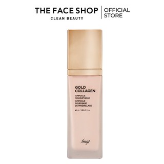 Kem Lót Trang Điểm THEFACESHOP Gold Collagen Ampoule Makeup Base Spf30 Pa++ (01 Pink) 40ml