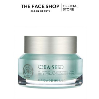 Kem Dưỡng Cung Cấp Nước, Kiểm Soát Nhờn TheFaceShop CHIA SEED NO SHINE INTENSE CREAM 50ml