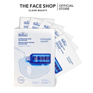 [Hàng tặng]Mặt Nạ Dưỡng Da TheFaceShop DR.BELMEUR INTENSE FACE MASK - CICA PEPTIDE 5pcs