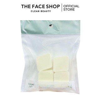 Bông Mút Trang Điểm TheFaceShop Diamond Puff 4 cái/gói