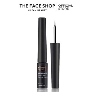 Viền Mắt Nước Trang Điểm TheFaceShop Ink Graffi Liquid Liner 01 Full Black 0.6 G / 0.02 OZ.