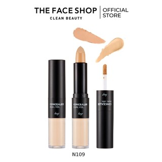 Che Khuyết Điểm TheFaceShop CONCEALER DUAL VEIL N109 8g