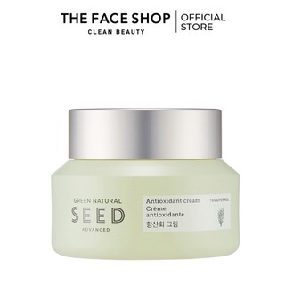 Kem Dưỡng Da TheFaceShop Green Natural Seed Anti Oxid Cream 50ML