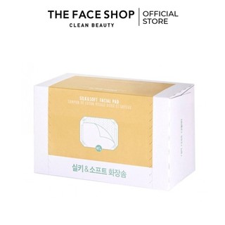 Bông Tẩy Trang TheFaceShop Silky&Soft Facial Pad 80PCS