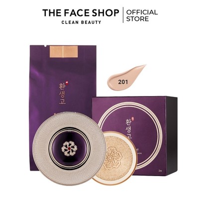 [VOUCHER 8% TỐI ĐA 120K][SALE] Phấn Nước Trang Điểm TheFaceShop Yehwadam Hwansaenggo Bb Cushion (20g+20g)