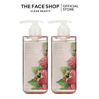 Combo 2 Sản Phẩm Chăm Sóc Cơ Thể Sữa Tắm Thefaceshop Raspberry Body Wash 300Ml
