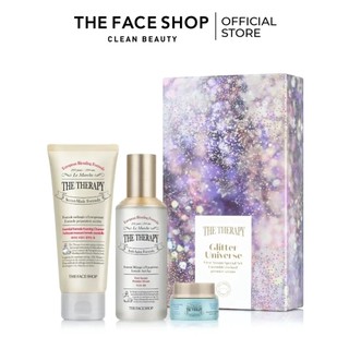 Bộ Tinh Chất Phục Hồi Da THEFACESHOP The Therapy First Serum Special Set (2020 Holiday) (3pc)
