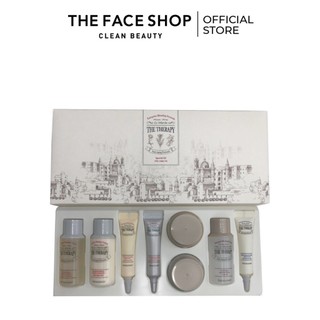 [Hàng tặng] Bộ Sản Phẩm Dưỡng Da TheFaceShop THE THERAPY 5-YEAR SPECIAL KIT (8pcs)