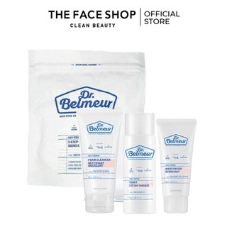 [HÀNG TẶNG KHÔNG BÁN] Bộ Dưỡng Da TheFaceShop Dr. Belmeur Daily Repair 3-Step Kit (Toner, Moisturizer,Cream)