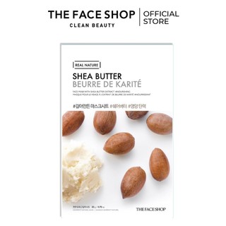 Mặt Nạ TheFaceShop Real Nature Shea Butter Face Mask 20g