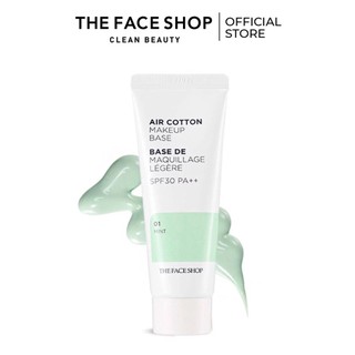 [Mã COSTFST3 -8% đơn 250K] Kem Lót TheFaceShop Air Cotton Make Up Base Spf30 Pa++ 40ml