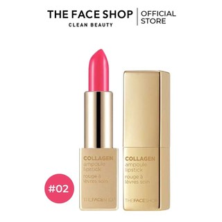 Son Thỏi TheFaceShop Collagen Ampoule Lipstick 3.5G