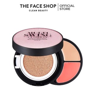 Sản Phẩm Trang Điểm 3 In 1 TheFaceShop Multi Swing Cushion 15+1.3+1.3G