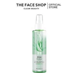 Xịt Khoáng TheFaceShop Aloe Water Aloe Fresh Soothing Mist 130ml