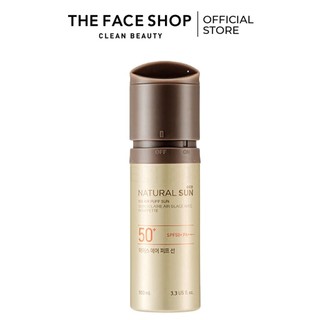 Sữa Chống Nắng Hạ Nhiệt Làn Da TheFaceShop Natural Sun Eco Ice Air Puff Sun Spf50+Pa+++100ml