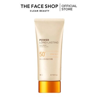 Kem Chống Nắng THE FACE SHOP Lâu Trôi Natural Sun Eco Spf50+ Pa+++ 80ml