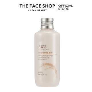Nước Cân Bằng Làm Sáng Da TheFaceShop Rice & Ceramide Moisturizing Toner 150ml
