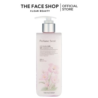 Sữa Dưỡng Thể Hương Nước Hoa Cung Cấp Ẩm TheFaceShop Perfume Seed Rich Body Milk 300ml