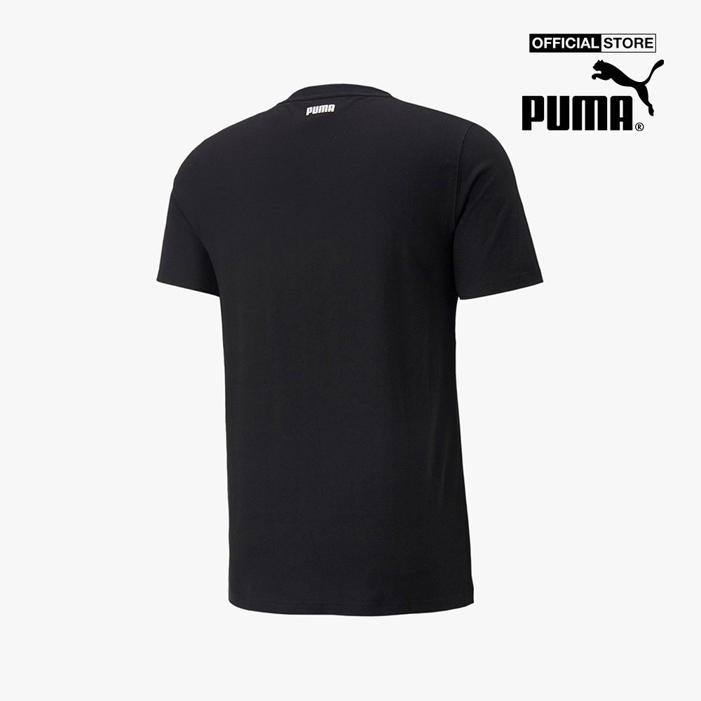 PUMA - Áo thun nam cổ tròn tay ngắn Timeout Basketball 536486-01