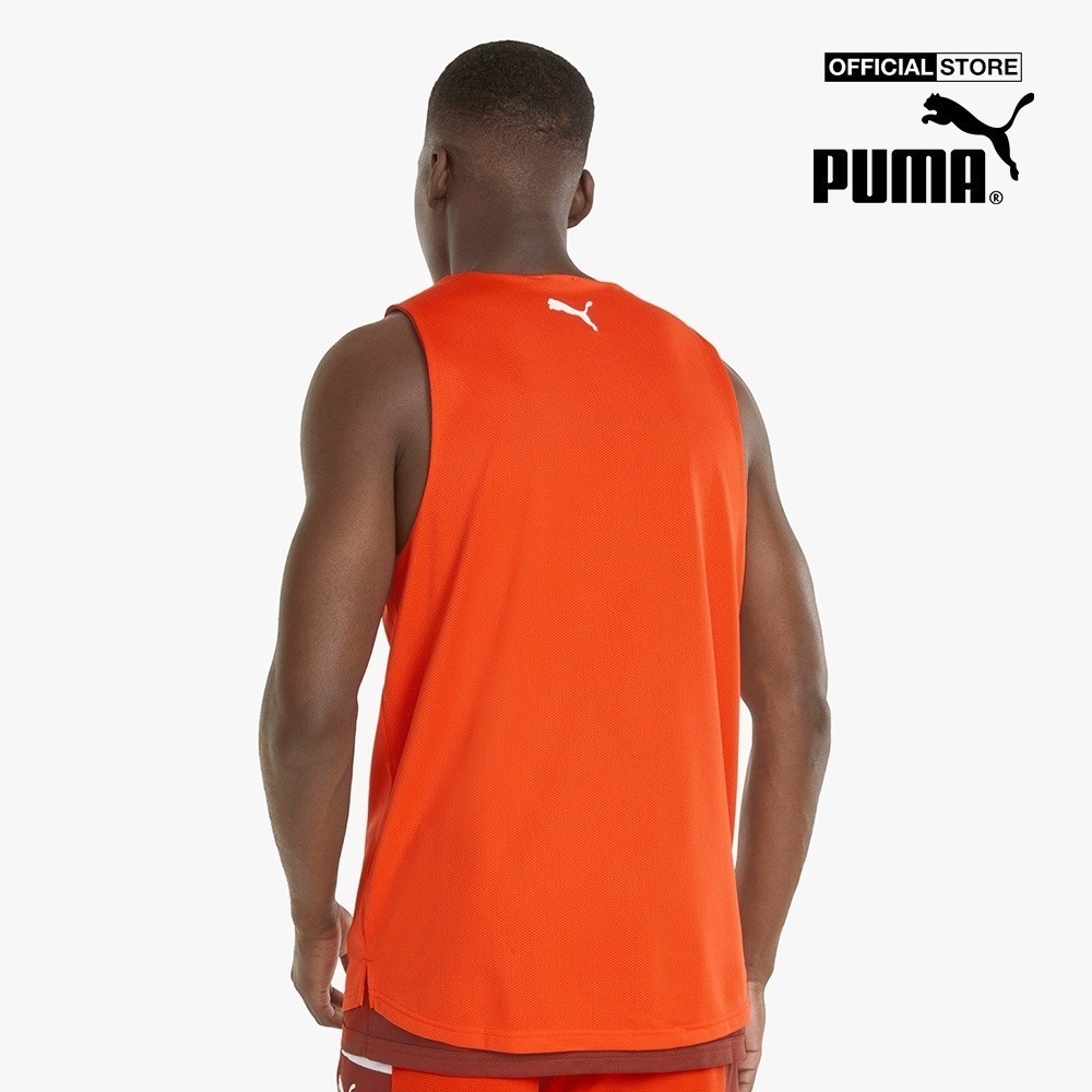 PUMA - Áo thun thể thao nam sát nách Give and Go 534195-03