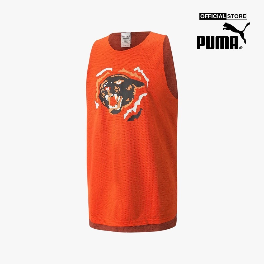 PUMA - Áo thun thể thao nam sát nách Give and Go 534195-03