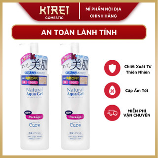 Gel tẩy da chết, tế bào chết hóa học Cure Natural Aqua Gel, ttbc nội địa Nhật Bản 250g
