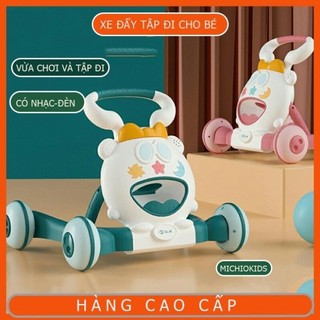 Xe tập đi cho bé ,xe đẩy cho bé tập đi chống lật đa năng có trò chơi có nhạc.2009