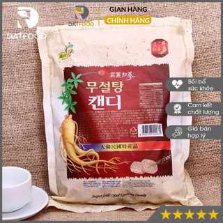 Kẹo hồng sâm không đường Koryo Food Hàn Quốc gói 500g