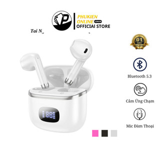 Tai nghe bluetooth Hoco EQ1, tai nghe nhét tai không dây có mic đàm thoại, âm thanh nổi, cảm ứng. .