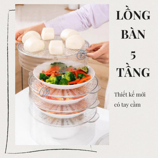 Lồng bàn đa tầng Việt Nhật, Lồng bàn giữ nhiệt, Khay đậy thức ăn thiết kế hiện đại bền đẹp