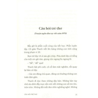 Sách - Câu Hỏi Trẻ Thơ