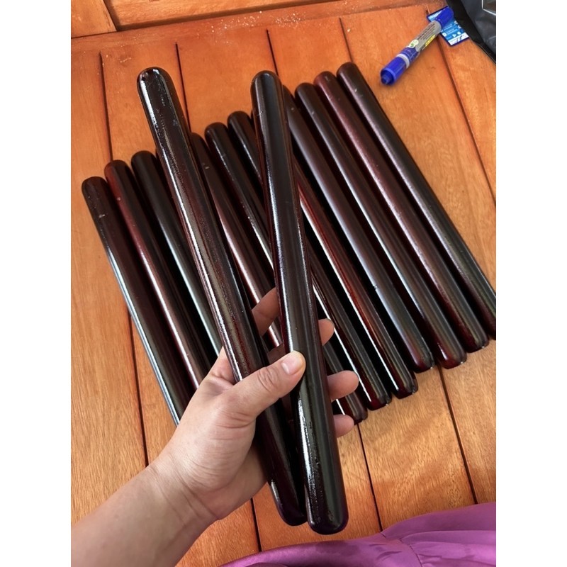 Dùi đánh trống lân gỗ còng dài 34 cm ( 1 cặp )