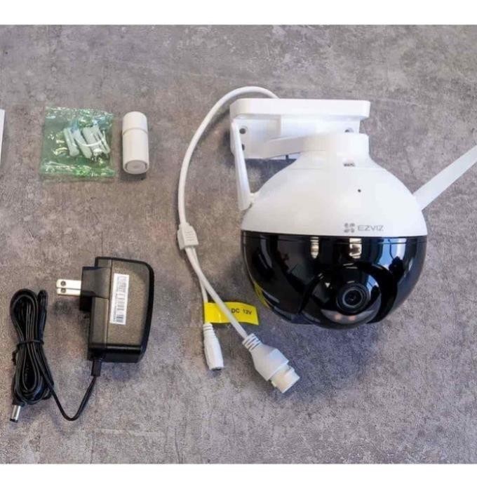 Camera không dây wifi ngoài trời Ezviz C8W chống nước độ nét 2K 4MP xoay 360 đàm thoại 2 chiều có mà