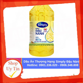 Dầu ăn simply đậu nành 2l