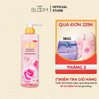 Sữa tắm Cindy Bloom hương nước hoa Aroma Flower ngọt ngào 640g