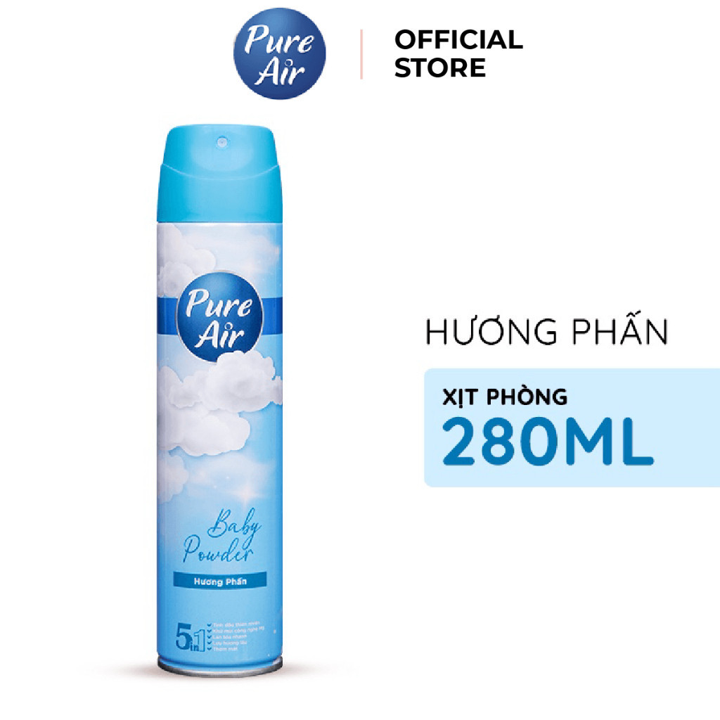Xịt phòng nước hoa Pure Air 280ml