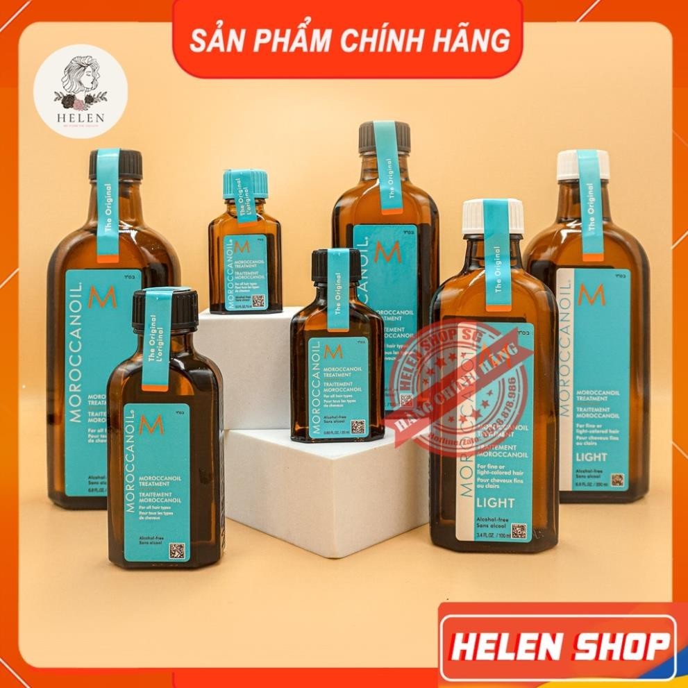 MOROCCANOIL Tinh Dầu Dưỡng Tóc Moroccanoil Original - Light Đủ Size 💖 Dầu Dưỡng Tóc Chính Hãng 💖 Dưỡng Ẩm