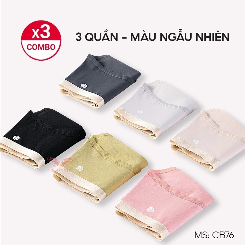Combo 10 quần lót nữ cotton VINGO CB76 VNGO