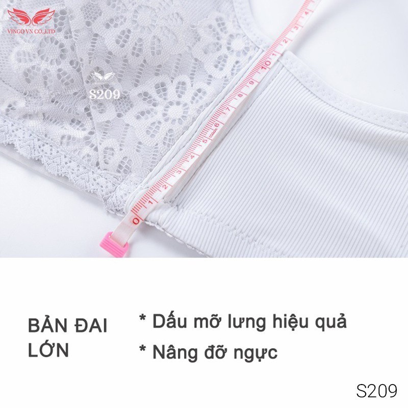 Áo Lót Bầu Cho Con Bú Nữ VINGO Đệm Vừa Có Cúc Bấm Tháo Mở Tiện Lợi Ôm Ngực Cao Cấp S209 VNGO