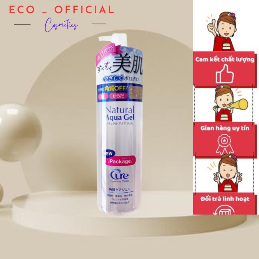 Tẩy Da Chết Cure Natural Aqua Gel 250g Nhật Bản