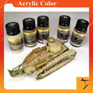 Sơn hiệu ứng cao cấp gốc nước vallejo Weathering Effects