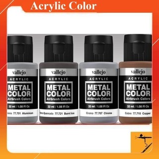 Sơn vallejo kim loại metal color 77701-77725