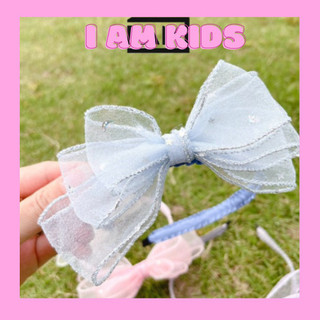 Bờm tóc bé gái phong cách hàn quốc - i am kids