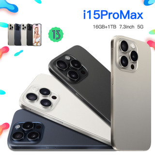 I15 pro max đảm bảo chất lượng camera hd 50+108mp 2sim 7.3 inch ram 16gb+ rom 1tb 8000mah điện thoại thông minh 5g
