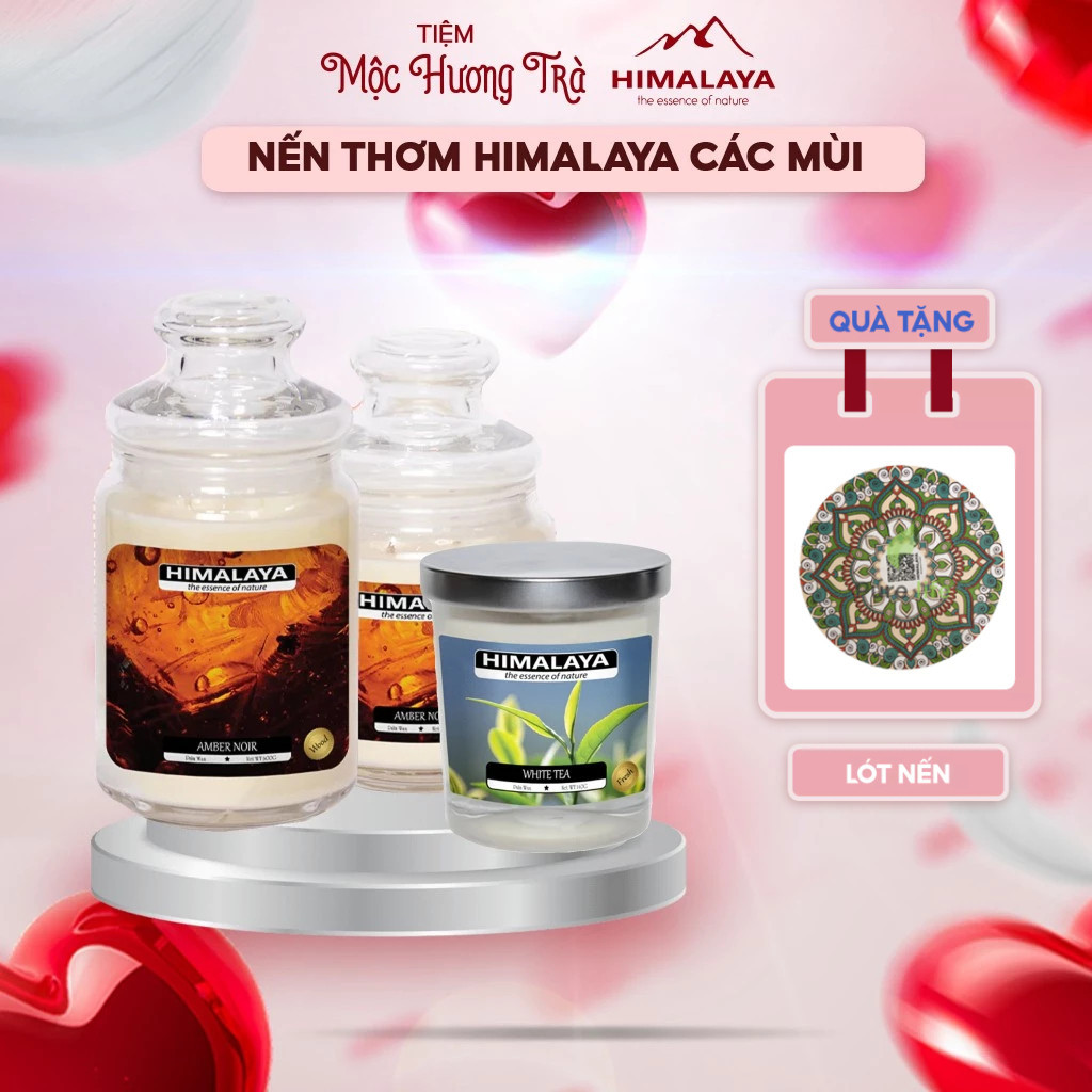 Nến thơm Himalaya chính hãng - Mang đến không khí sang trọng, thư giãn cho căn phòng, an toàn với sức khỏe mọi gia đình