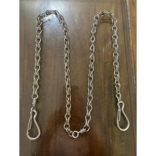 Dây xích chó mèo inox 2 móc kiểu đẹp