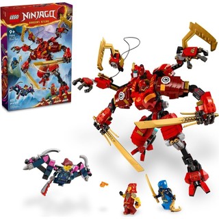 71812 Iego Ninjago Dragons Rising 2 season 2: Kai's Ninja Climber Mech - Chiến giáp vượt địa hình- Đồ chơi lắp ráp 2024