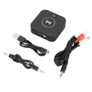 Bộ thiết bị thu bluetooth 5.0 nhận âm thanh không dây NFC H16 phát cho loa amly loa xe hơi -Đẹp