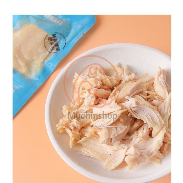 [HCM] ( Hỏa Tốc 2H ) Ức Gà Hấp Ăn Liền Masti Cho Chó Mèo Gói 40g - Snack Ăn Vặt Healthy Cho Mèo - Ức