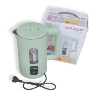 Ấm siêu tốc inox Cuckoo ST15 2.5L bình đun nhanh 1500W 2 lớp cách nhiệt -Đẹp